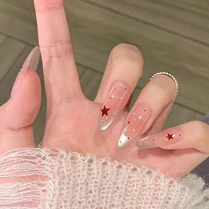 Crystal Embellished Press-On Nails Kalsten