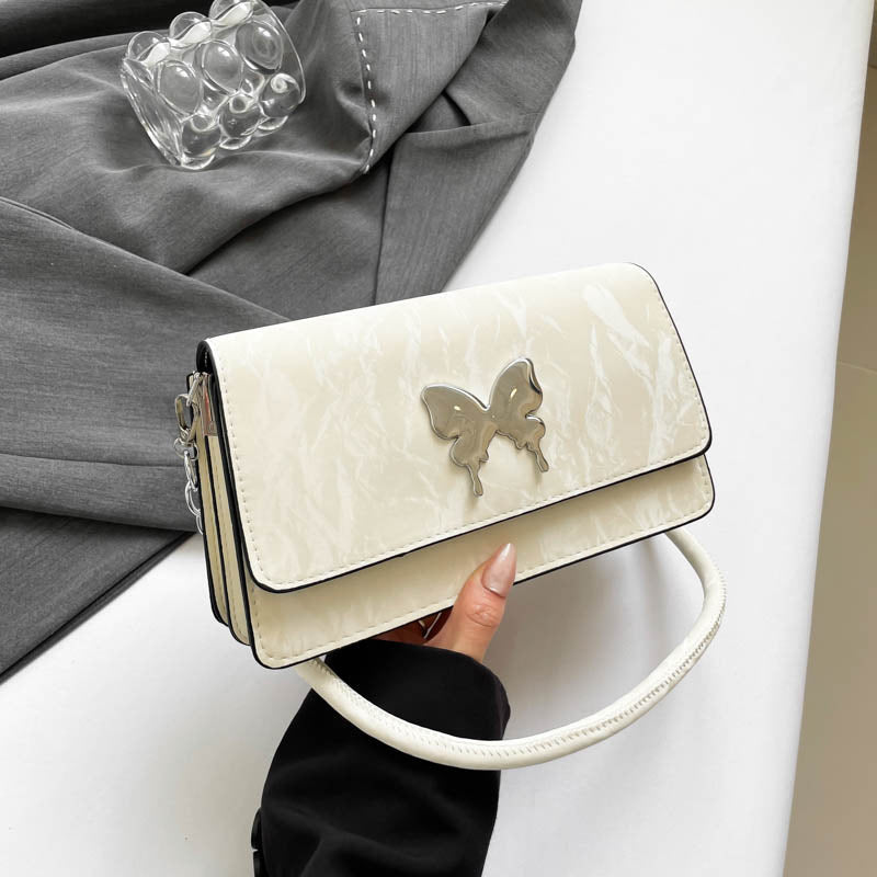 WoChic Designer Handbag with Butterfly Accent Kalsten
