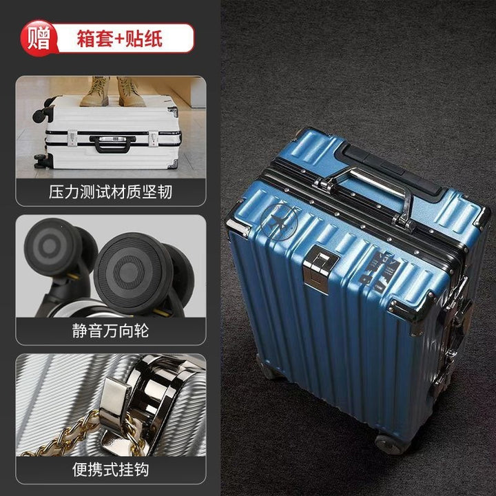 Hard-shell travel suitcase with spacious interior and high-quality rolling system Kalsten