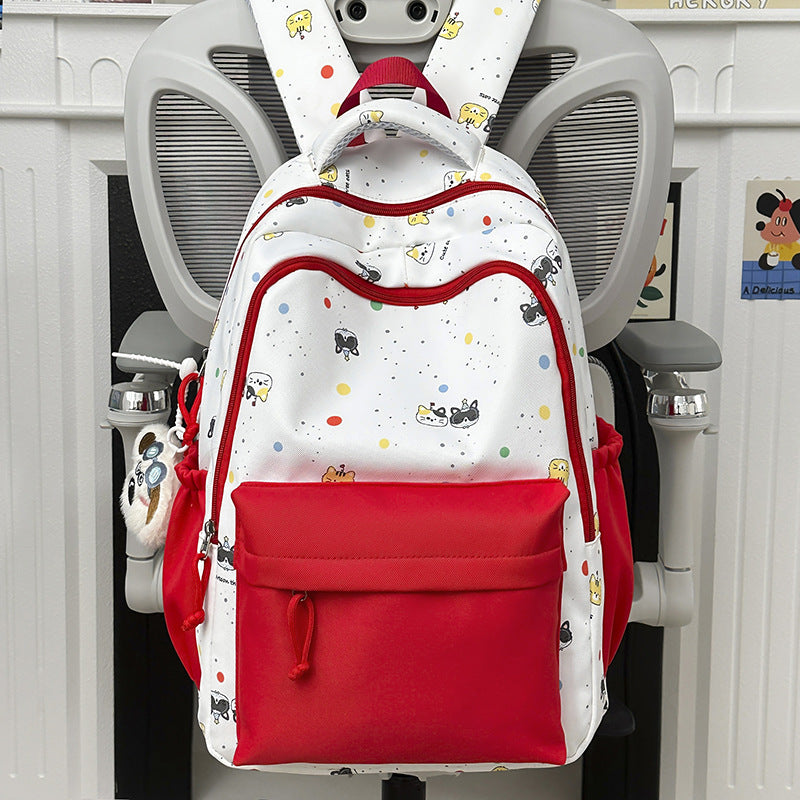 Cartoon Print Backpack