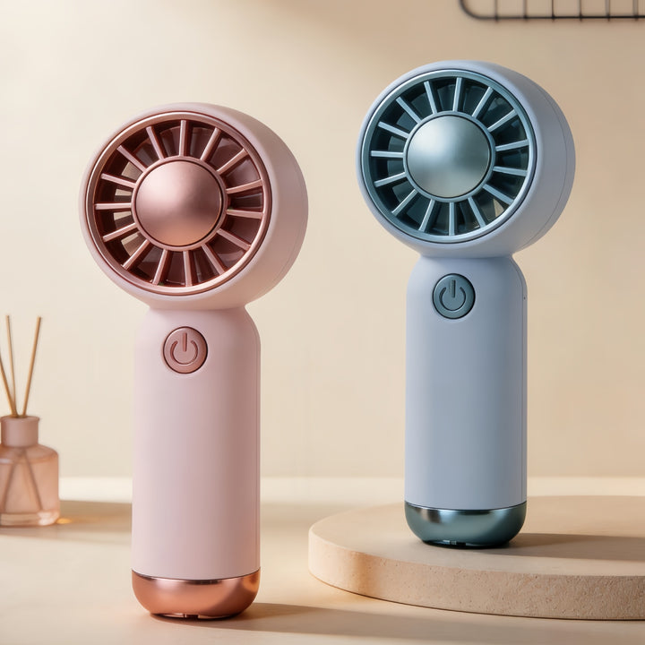 Women's Portable Hand Fan with USB Charging Function Kalsten