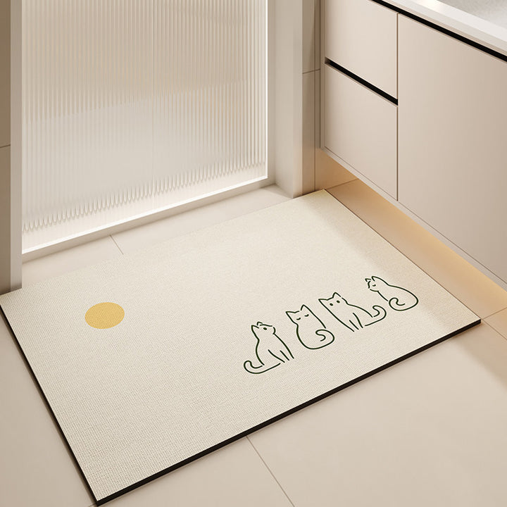 Home Decorative Welcome Mat for Home Entryway