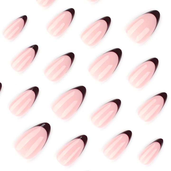 Elegant Stiletto Fake Nails with Gradient and Shine Kalsten