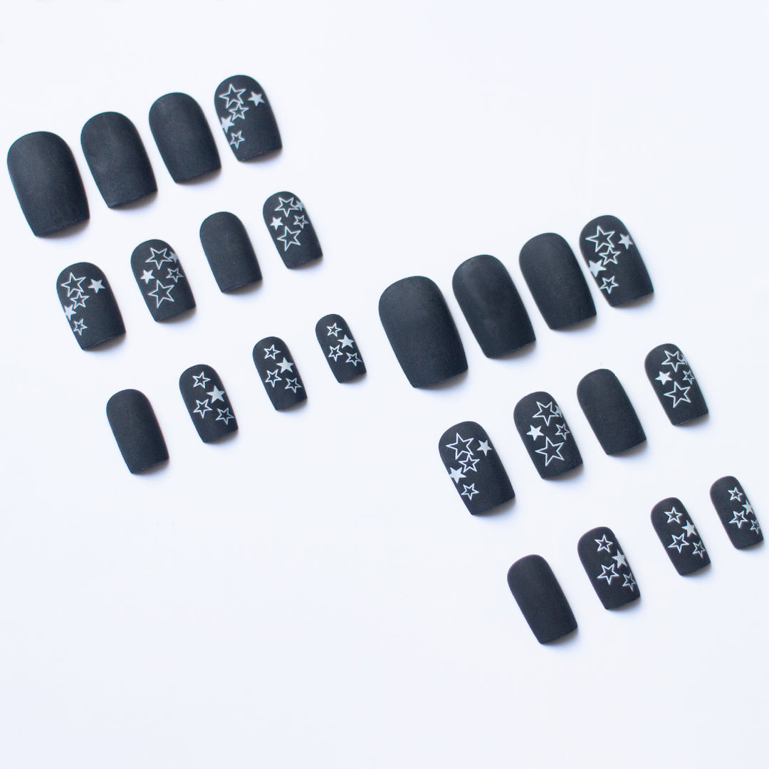 Artistic Star Pattern Nail Art Kit