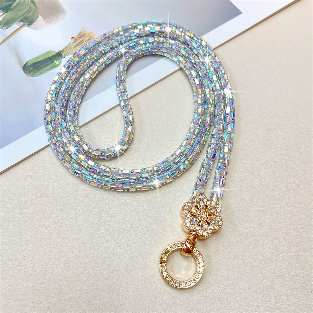 Decorative Crystal Beaded Eyewear Lanyard Kalsten