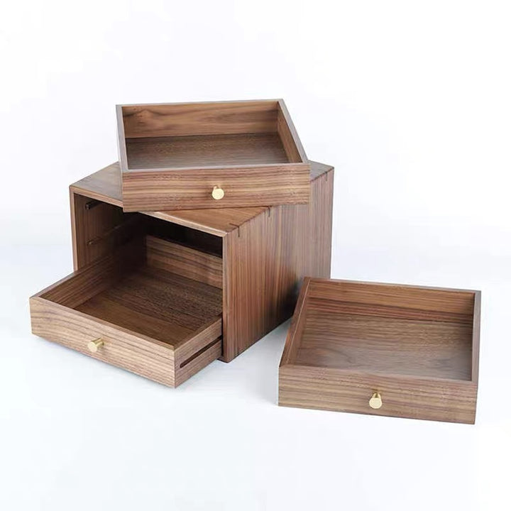Wooden Drawer Storage Unit Kalsten