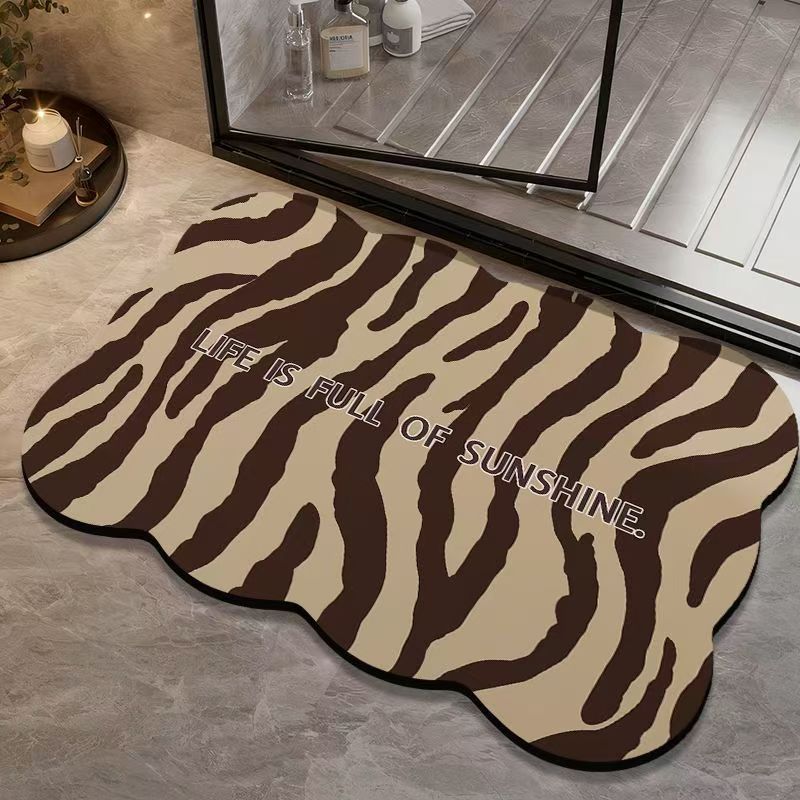 Cloud-shaped Decorative Bath Mat