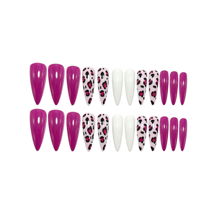 Modern leopard pattern artificial nails Kalsten