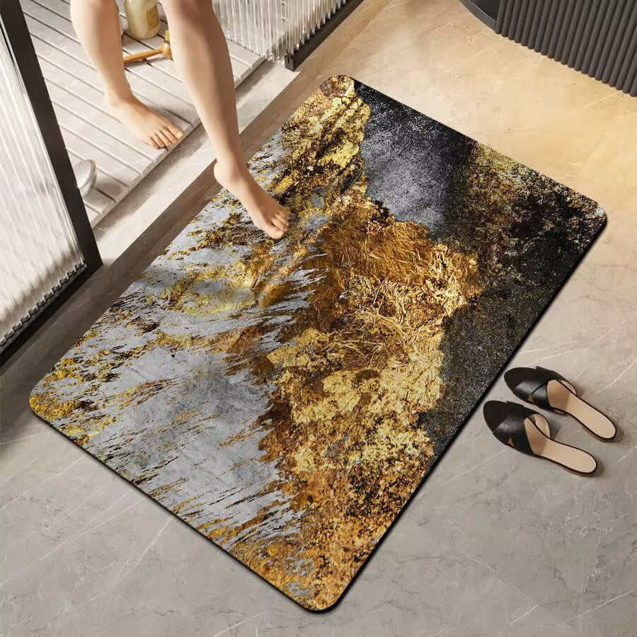 Luxurious Marble Finish Mat Kalsten