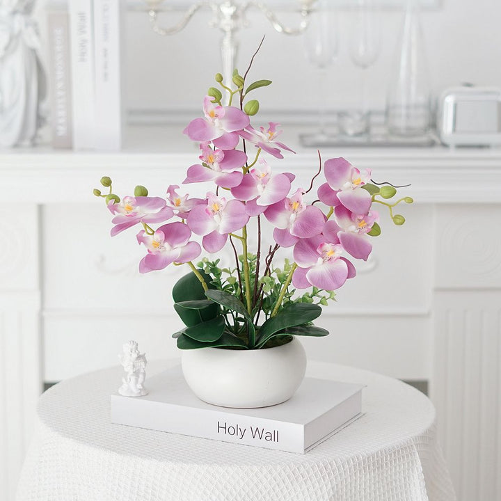 Realistic Artificial Orchid Decoration