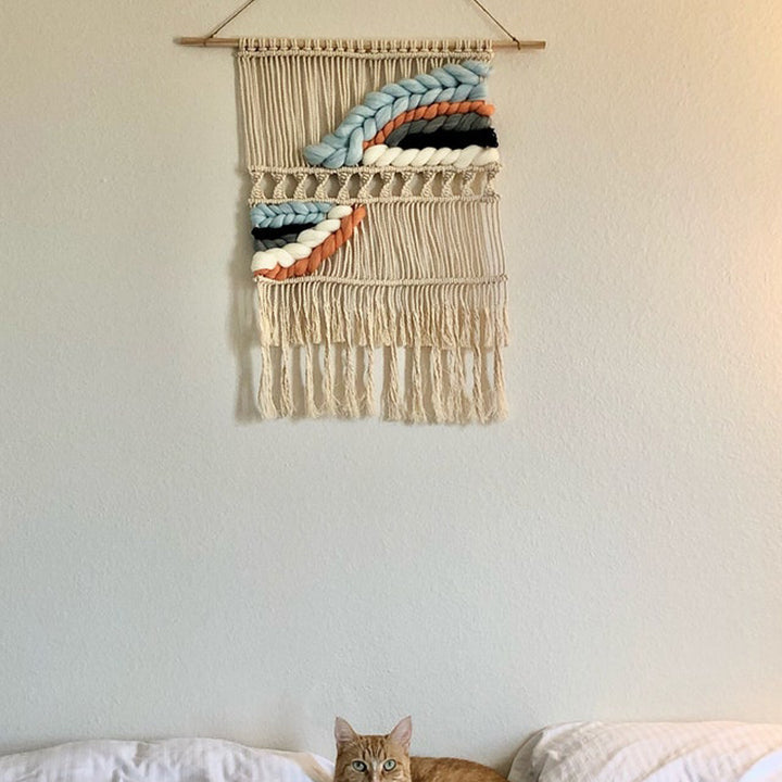 Handmade Woven Wall Hanging Art Kalsten