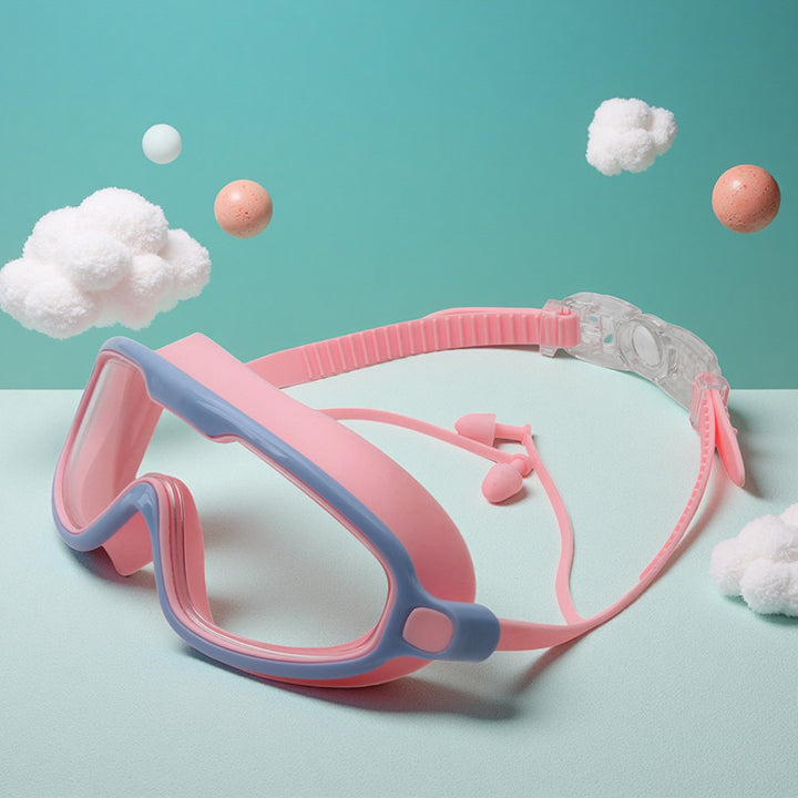 Waterproof swimming goggles with adjustable nose piece Kalsten