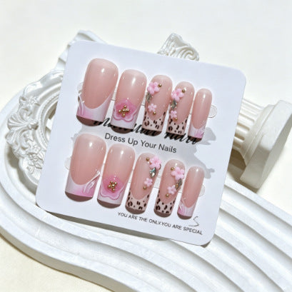 Floral Decorative Nail Tips Kalsten