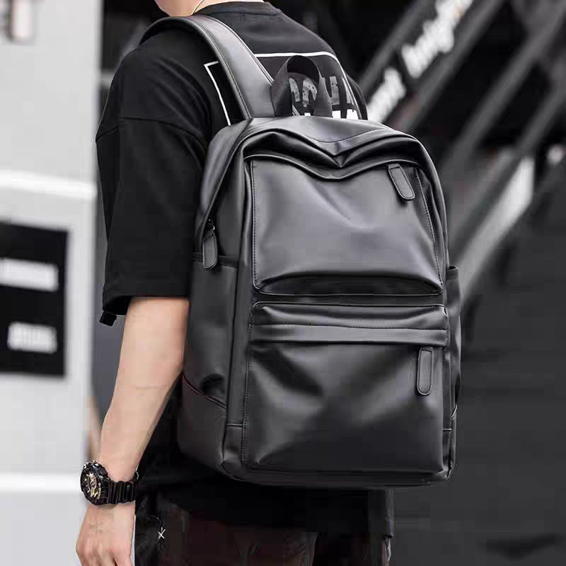 Minimalist Leather Backpack Kalsten