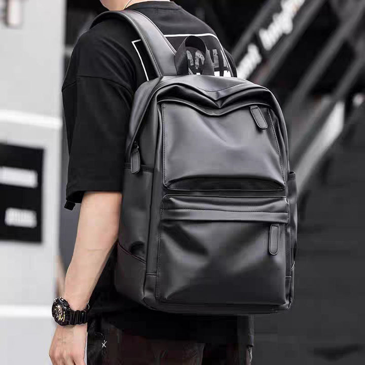 Minimalist Leather Backpack Kalsten