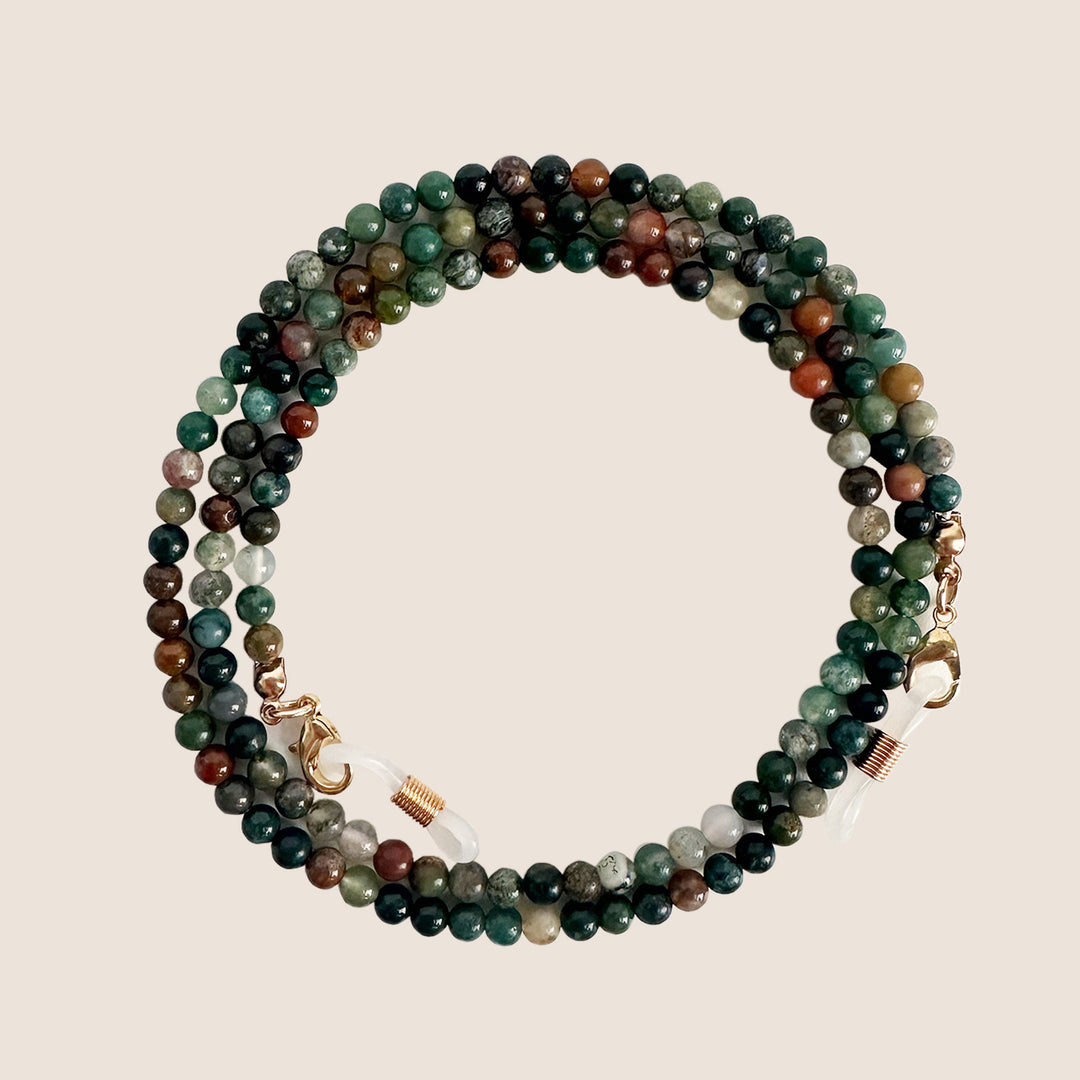 Beaded Stone Necklace Kalsten