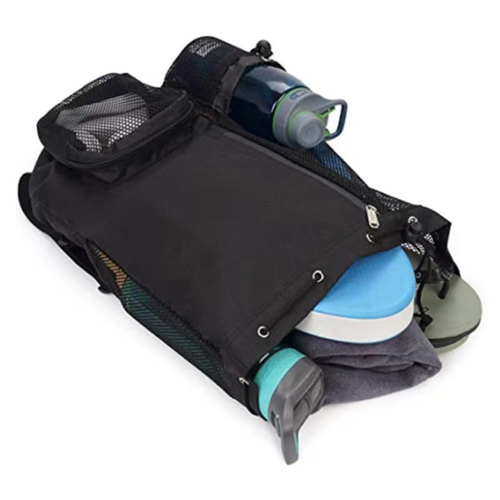 Sporty backpack with practical mesh pockets Kalsten
