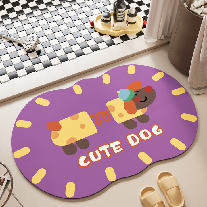 Decorative Bath Mat Kalsten