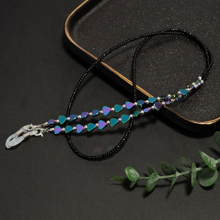Artistic Heart-Shaped Eyewear Chain Kalsten