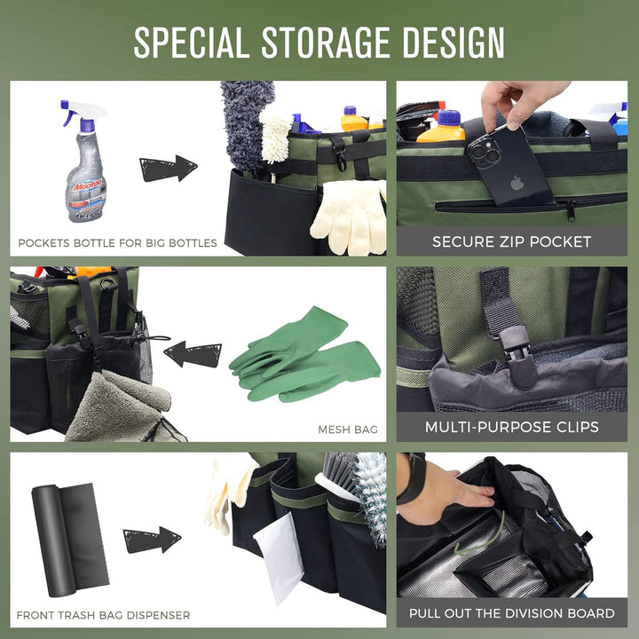 Multifunctional Organizer Bag with Compartments Kalsten