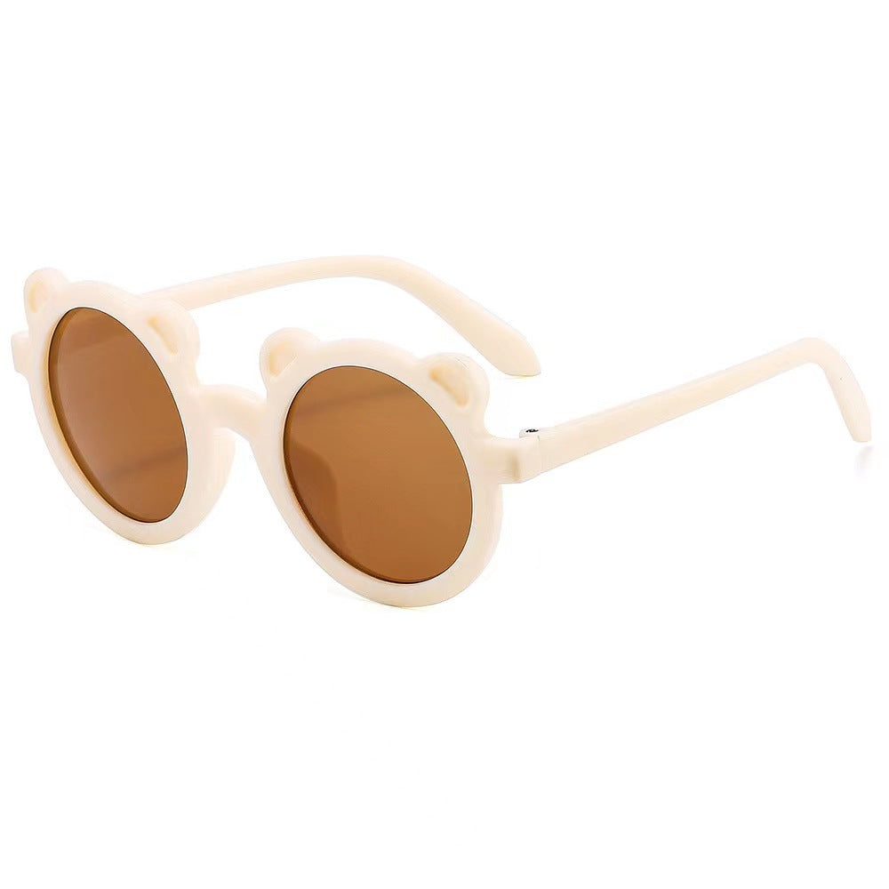 Cute Animal-Themed Round Sunglasses Kalsten