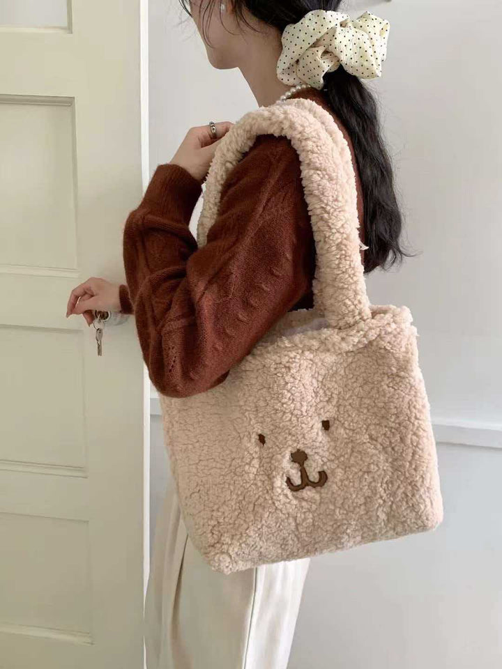 Plush Teddy Bear Tote Bag Kalsten