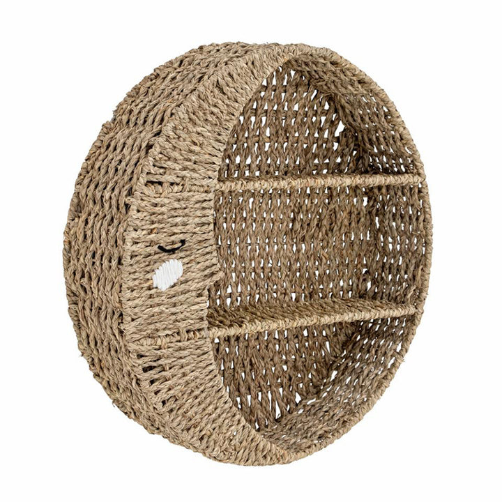 Decorative Wall Basket in Wave Pattern Kalsten