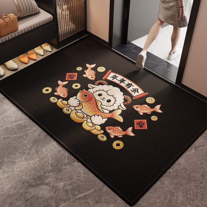 Playful Animal-Themed Area Rug