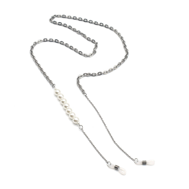 Elegant Pearl Bead Eyewear Holder Chain Kalsten