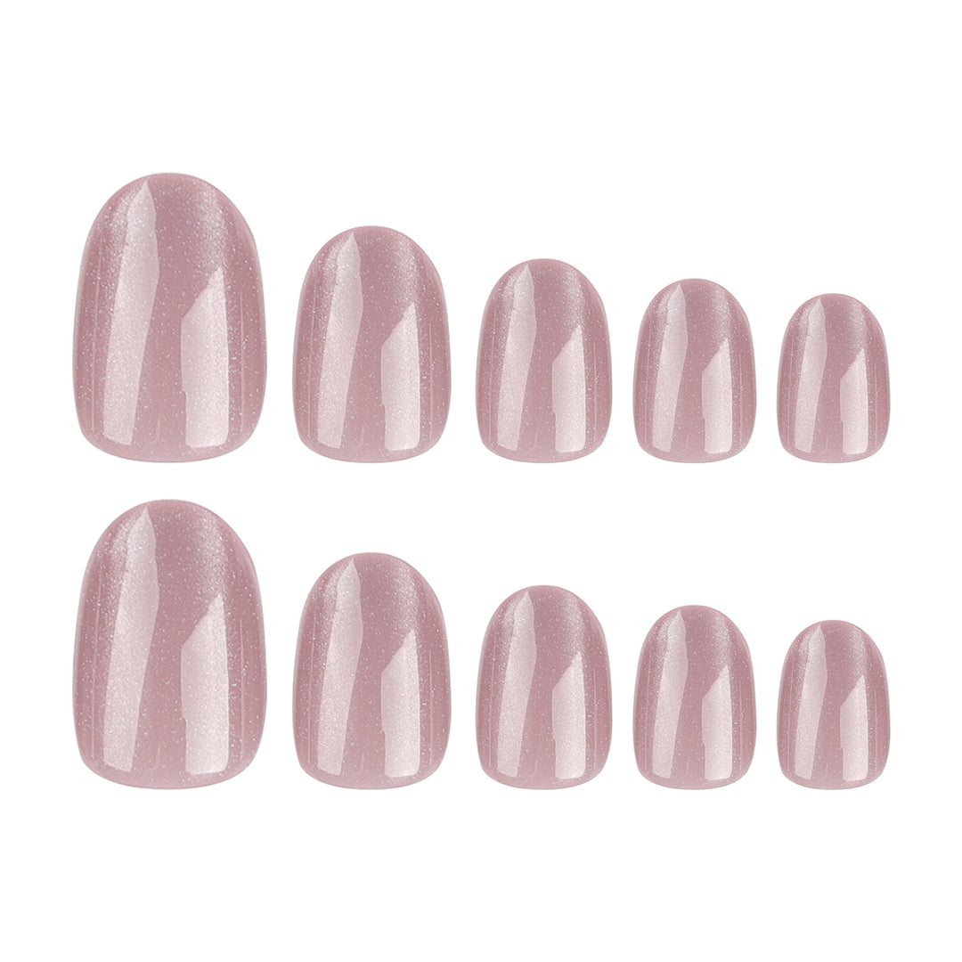 Nail art with glitter finish Kalsten
