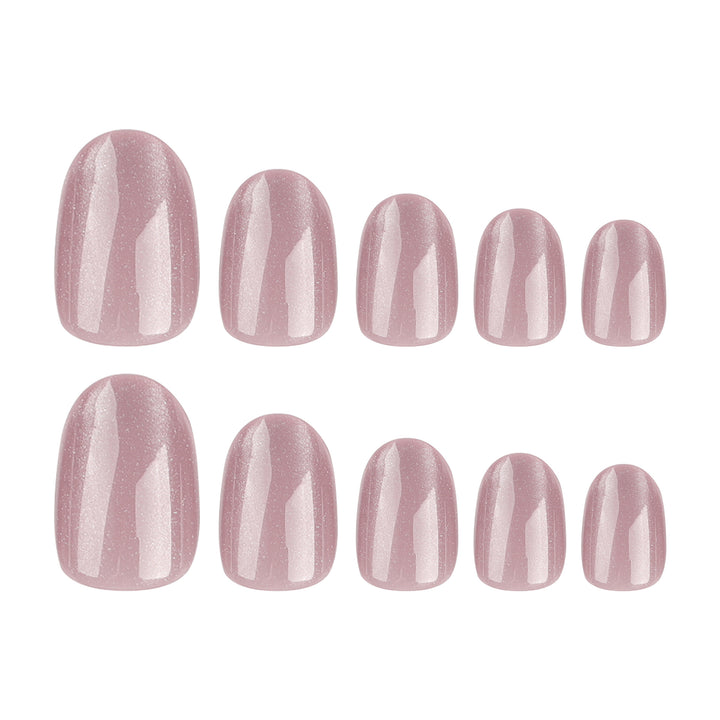Nail art with glitter finish Kalsten