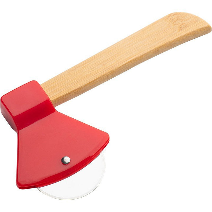 Pizza cutter with ergonomic wooden handle Kalsten