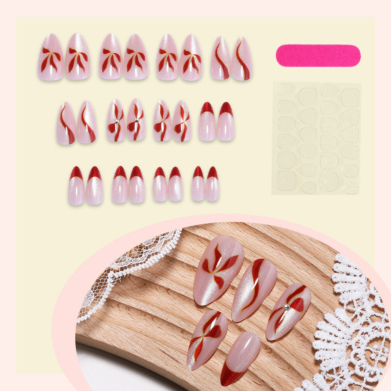 Elegant Expression Press-On Nail Art Set kalsten