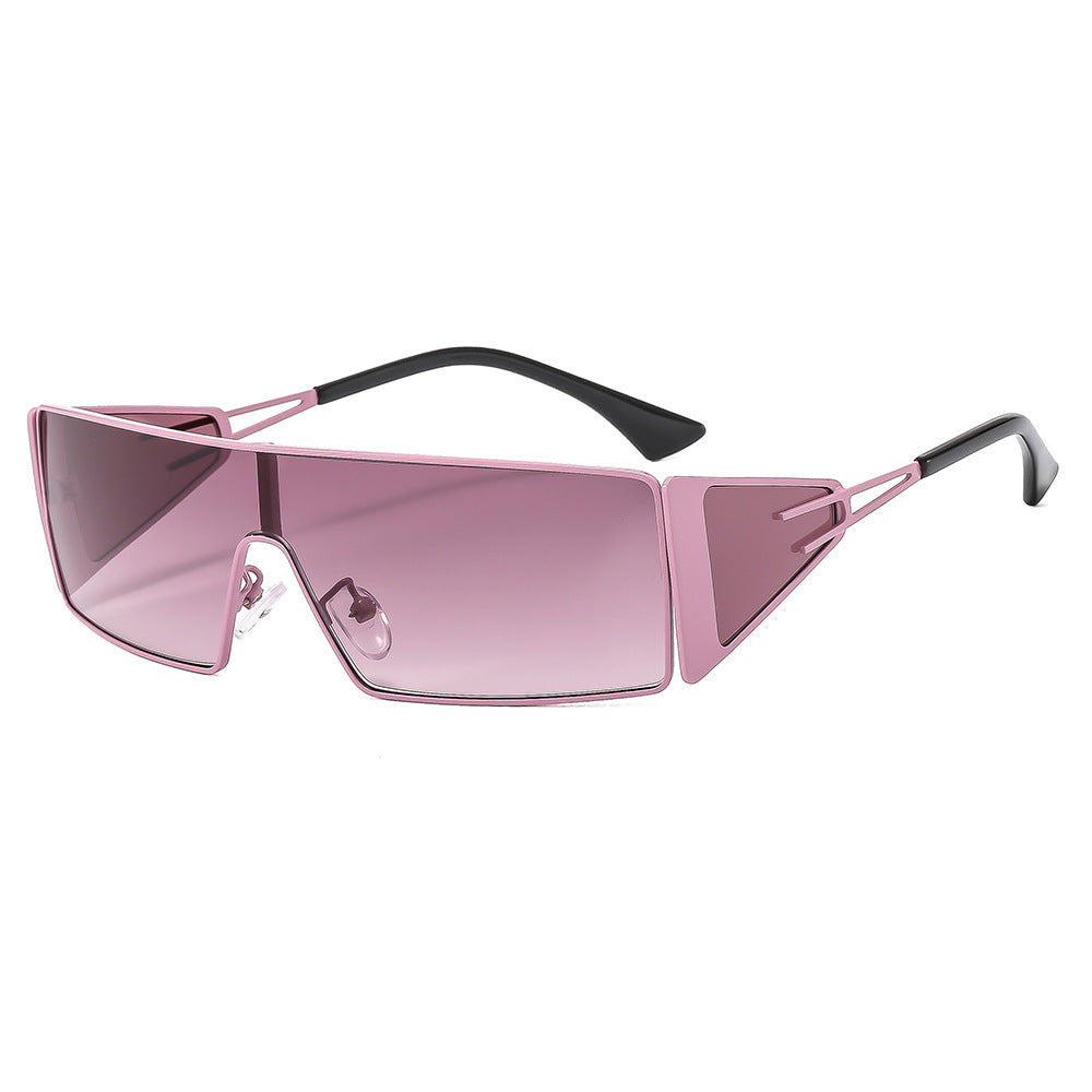 Angular Fashion Shield Sunglasses
