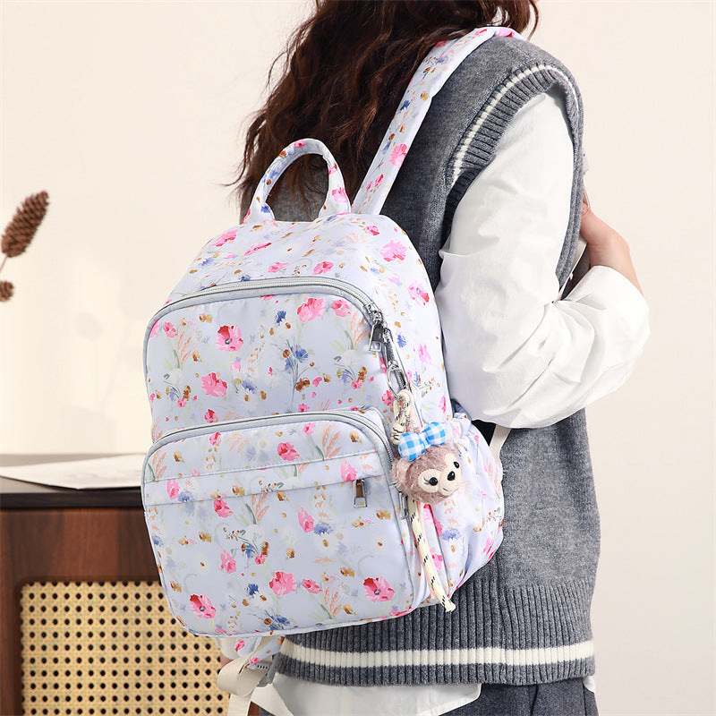 Playful Graphic Print Backpack Kalsten