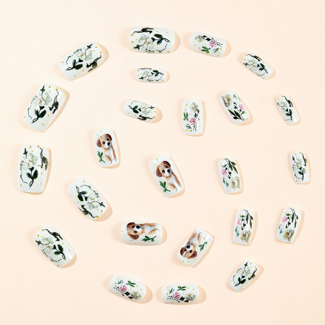 Decorative Pet-Themed Nail Art Kalsten