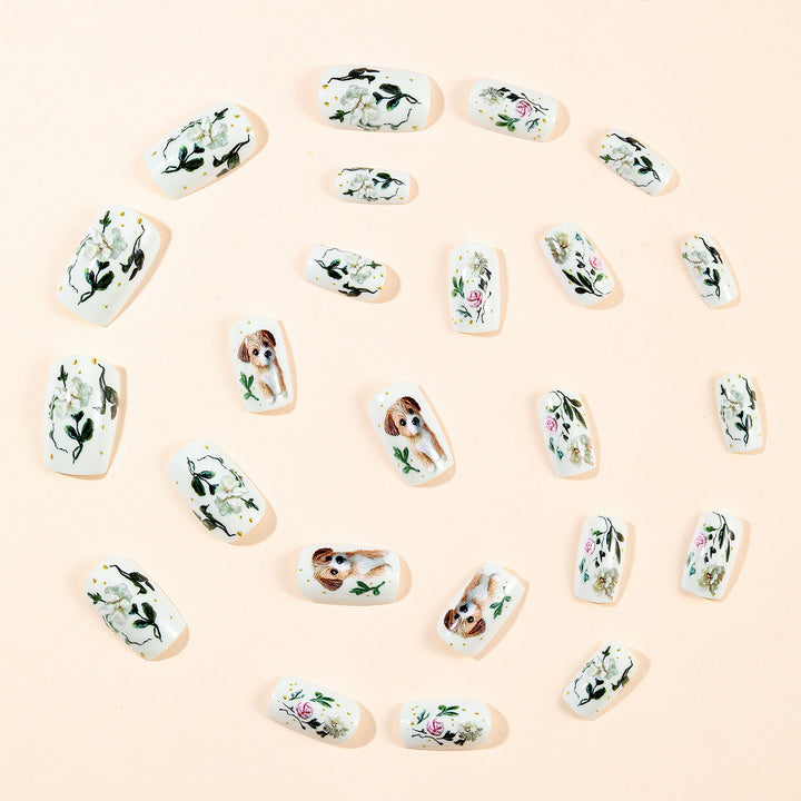 Decorative Pet-Themed Nail Art Kalsten