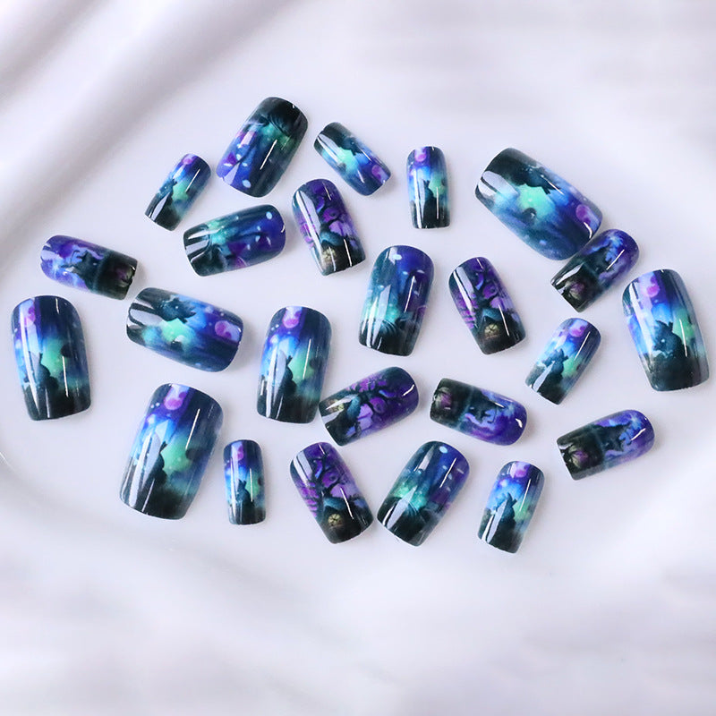 Fantasy Landscape Nail Art Kalsten