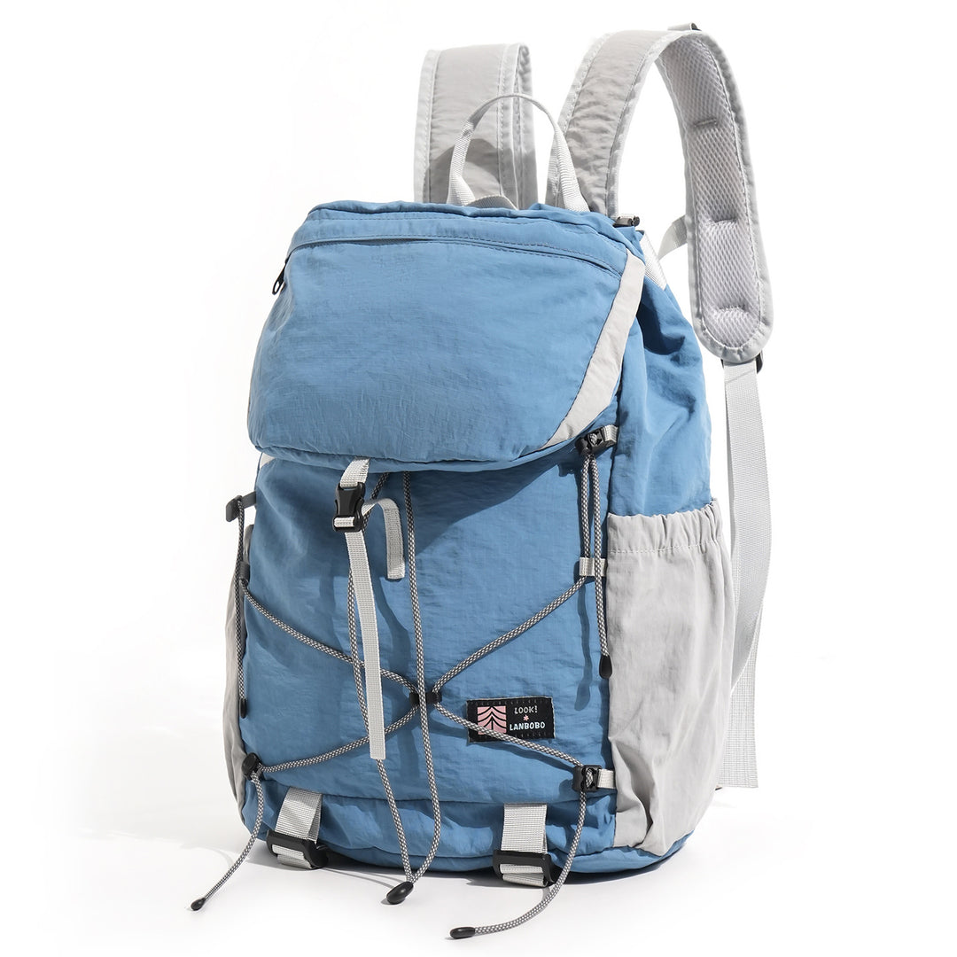 Lightweight Multi-Pocket Backpack with Detachable Pouch Kalsten