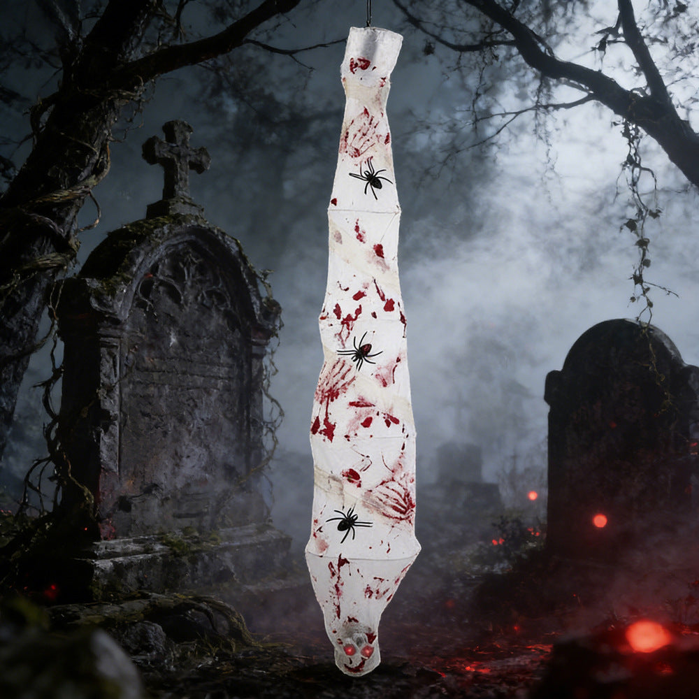 Halloween Themed Creepy Coffin Decoration Kalsten