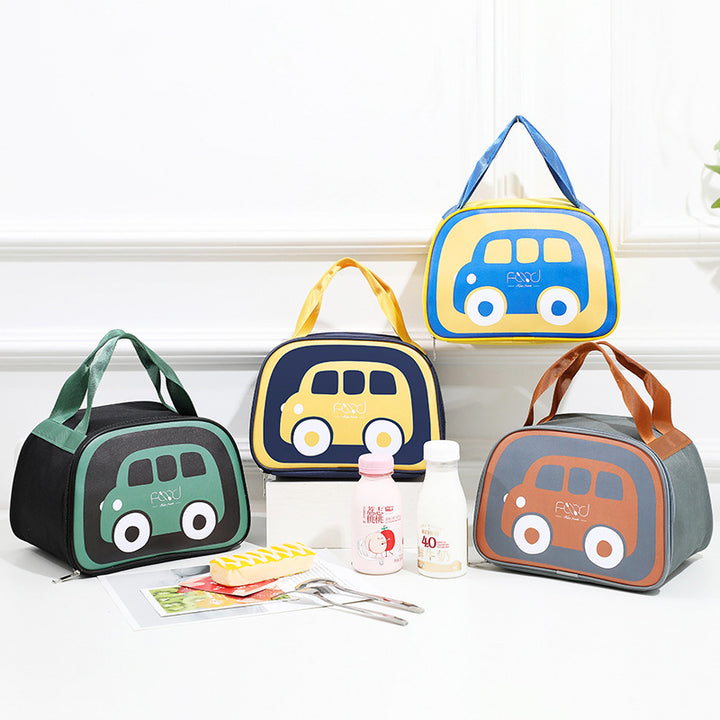 Insulated Lunchbox with Fun Vehicle Design Kalsten