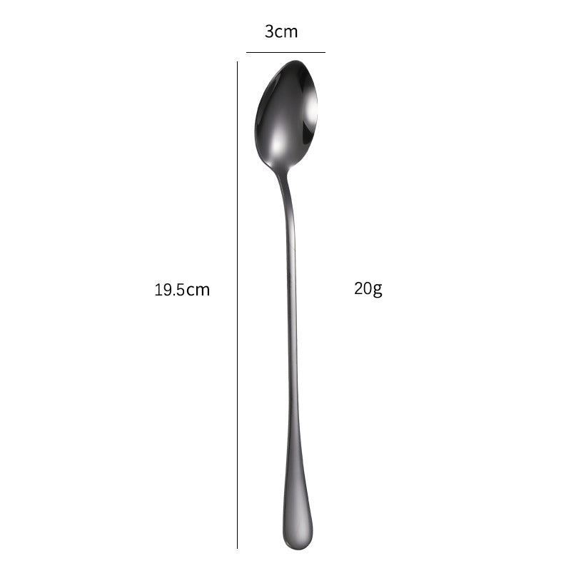 Elegant teaspoon with polished gold surface Kalsten