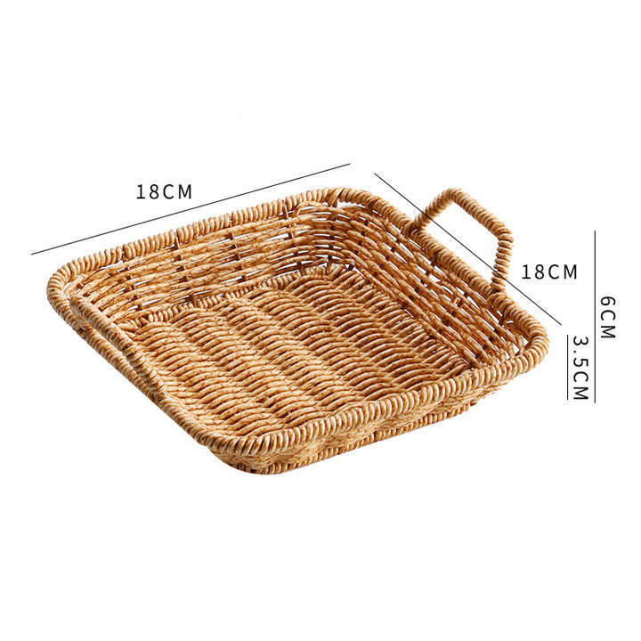 Rectangular Woven Storage Basket Kalsten