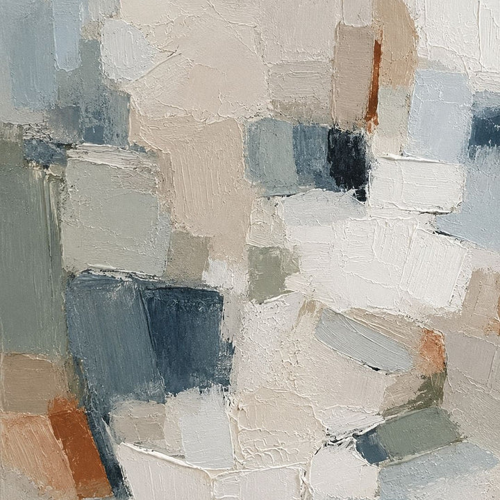 Abstract Textured Canvas Artwork for Home
