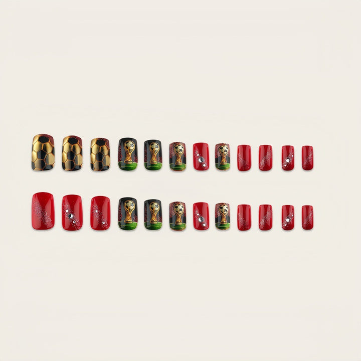 Creative Football Nail Art Kalsten