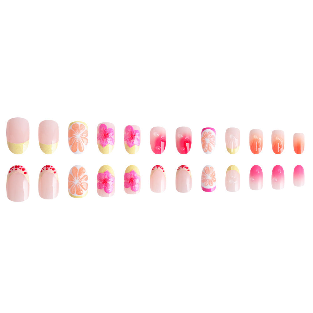 Tropical Floral Nail Art Set Kalsten