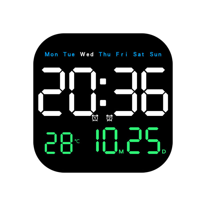 Digital Multi-Function Alarm Clock with Temperature and Date Display Kalsten