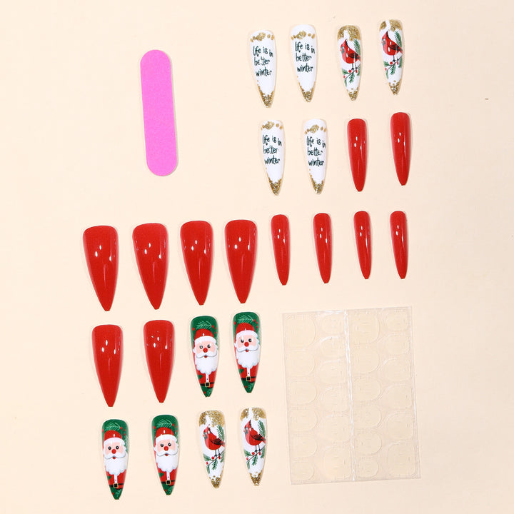 Festive 3D Nail Art Set Kalsten
