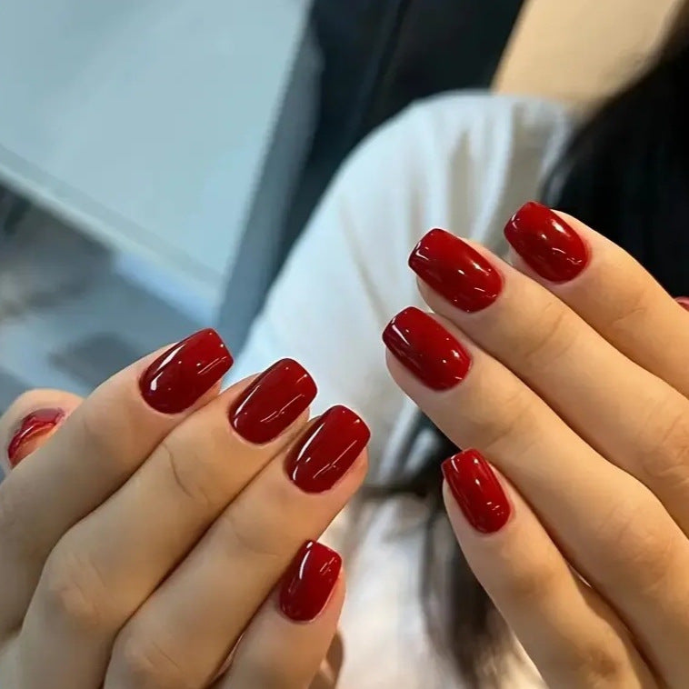 Glossy Pedicure Nail Art Kalsten