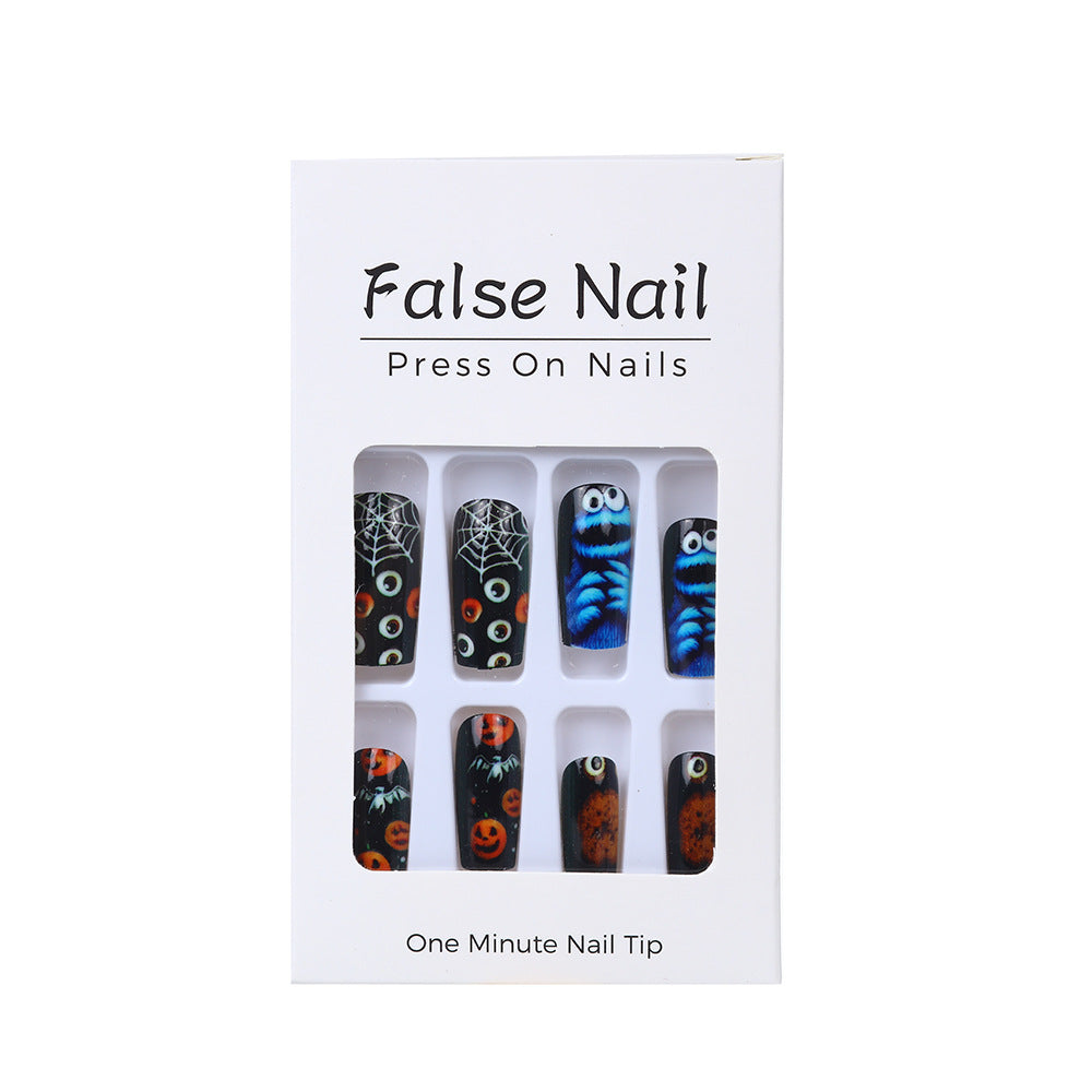 Creative Halloween-style art nails Kalsten
